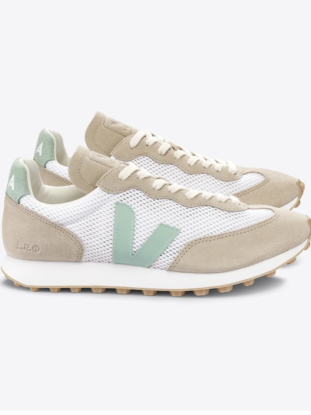 New Veja Rio Branco Aircell Sneakers in Lunar/Matcha EU 39 / US 8